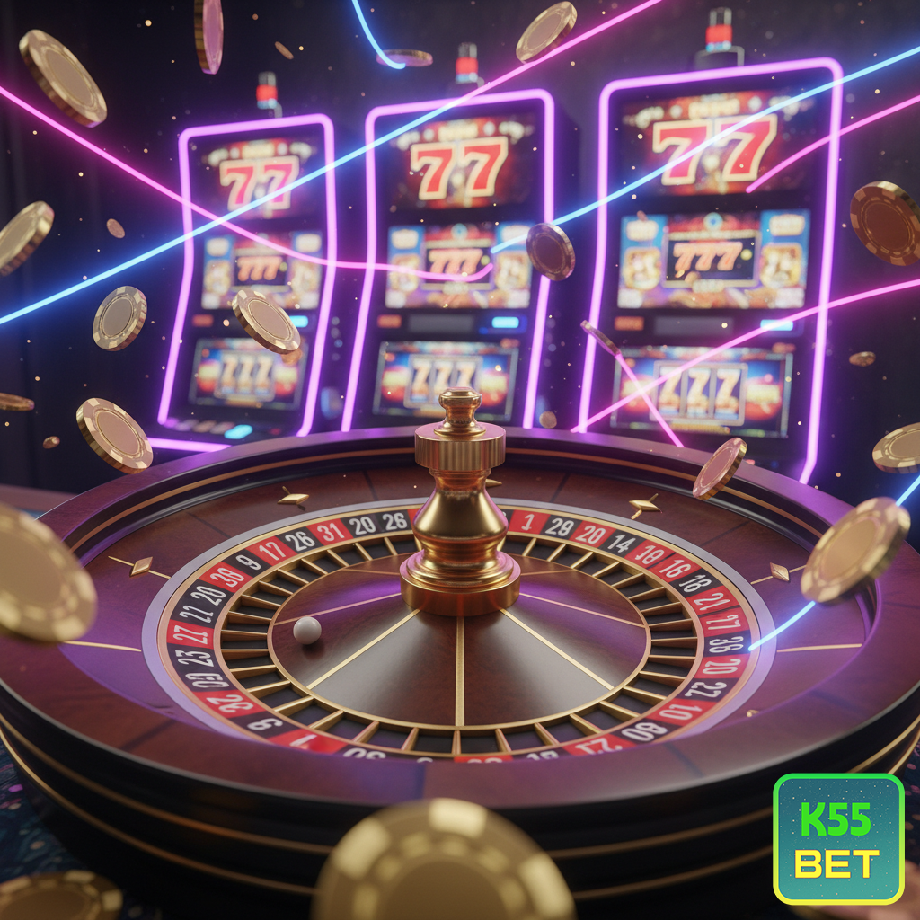 Cassino Ao Vivo k55bet.com: Imersão Real, Prêmios Reais